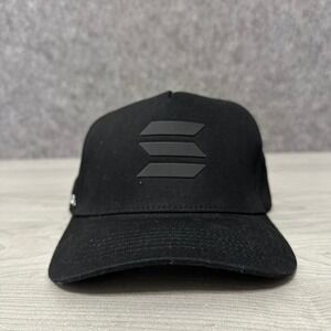 Solana Cryptocurrency Black Snapback Hat Ship Or Die Embroidered Logo Cap Mens